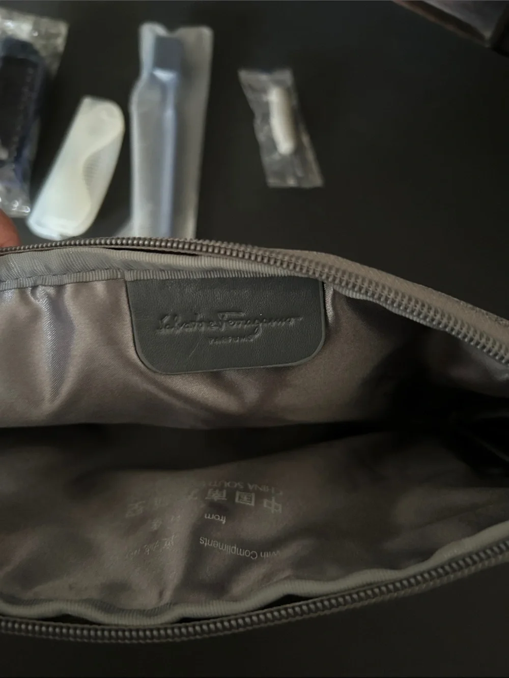 Unbranded Gray Men's Travel Organizer Pouch